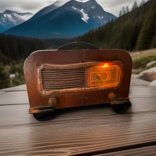 Working vintage 1942 philco - working,
